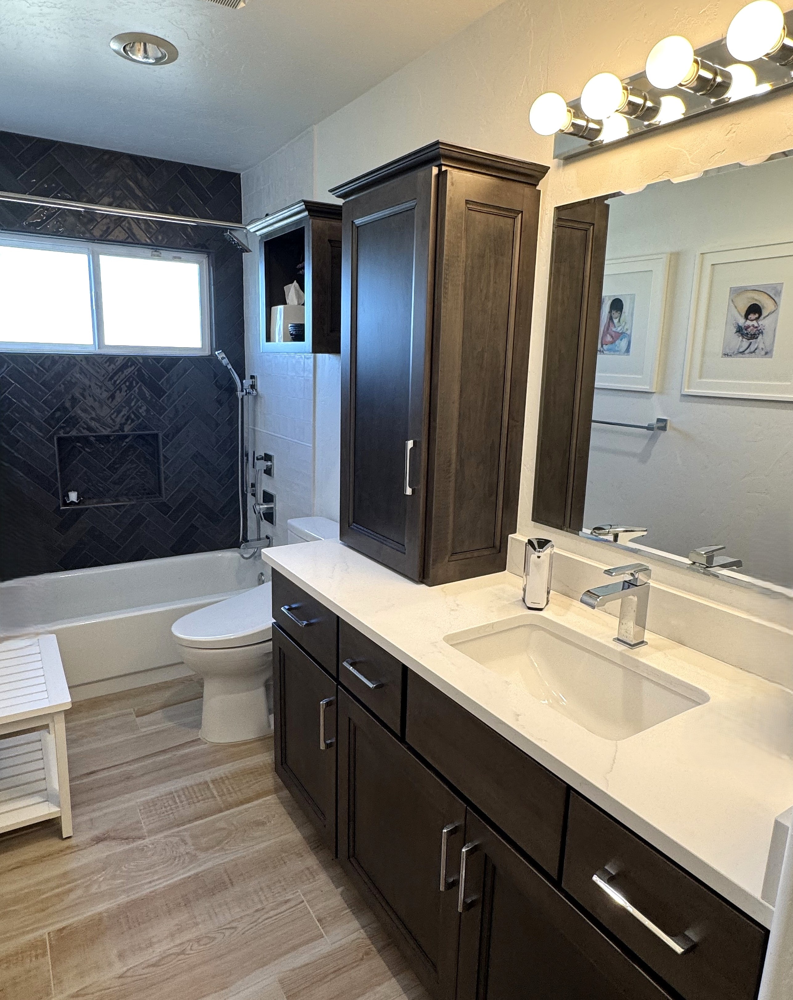 Marble Shower Bathroom Remodel