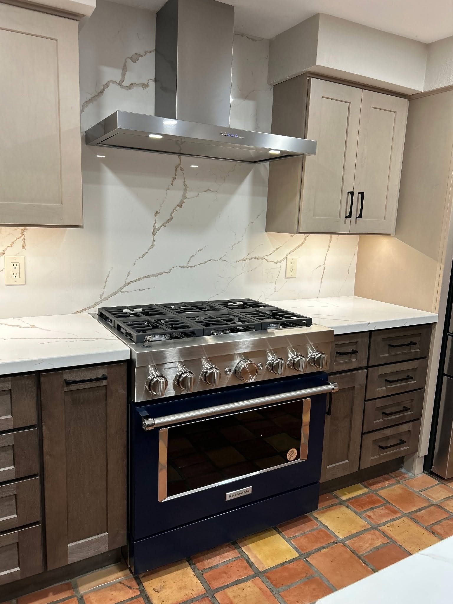 Blue Range Kitchen Remodel