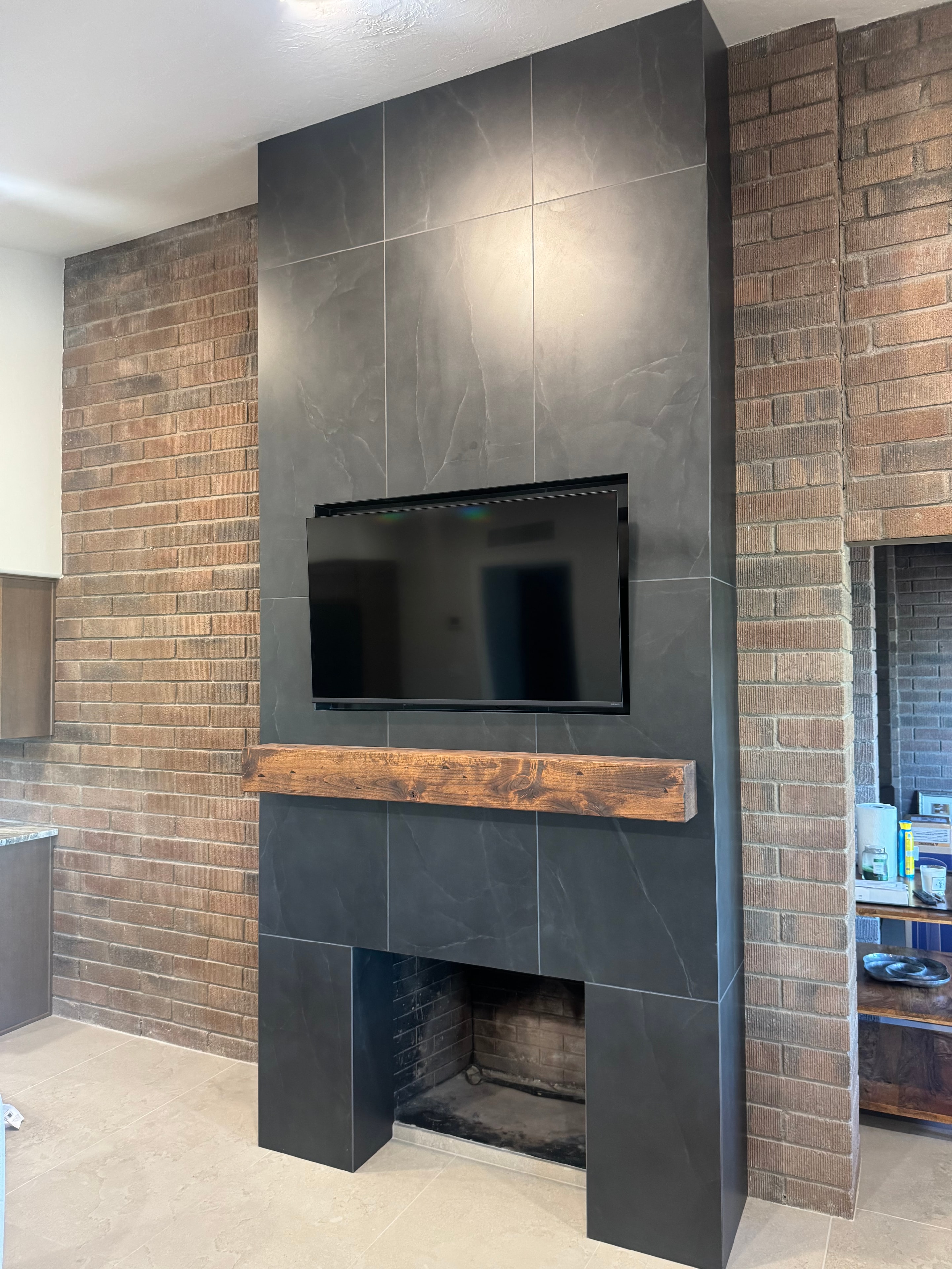 Morris Fireplace Remodel