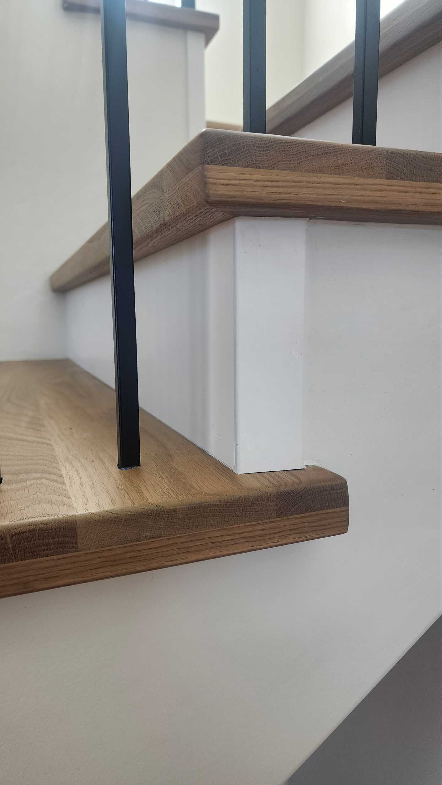 Custom Stair Treads and Railing